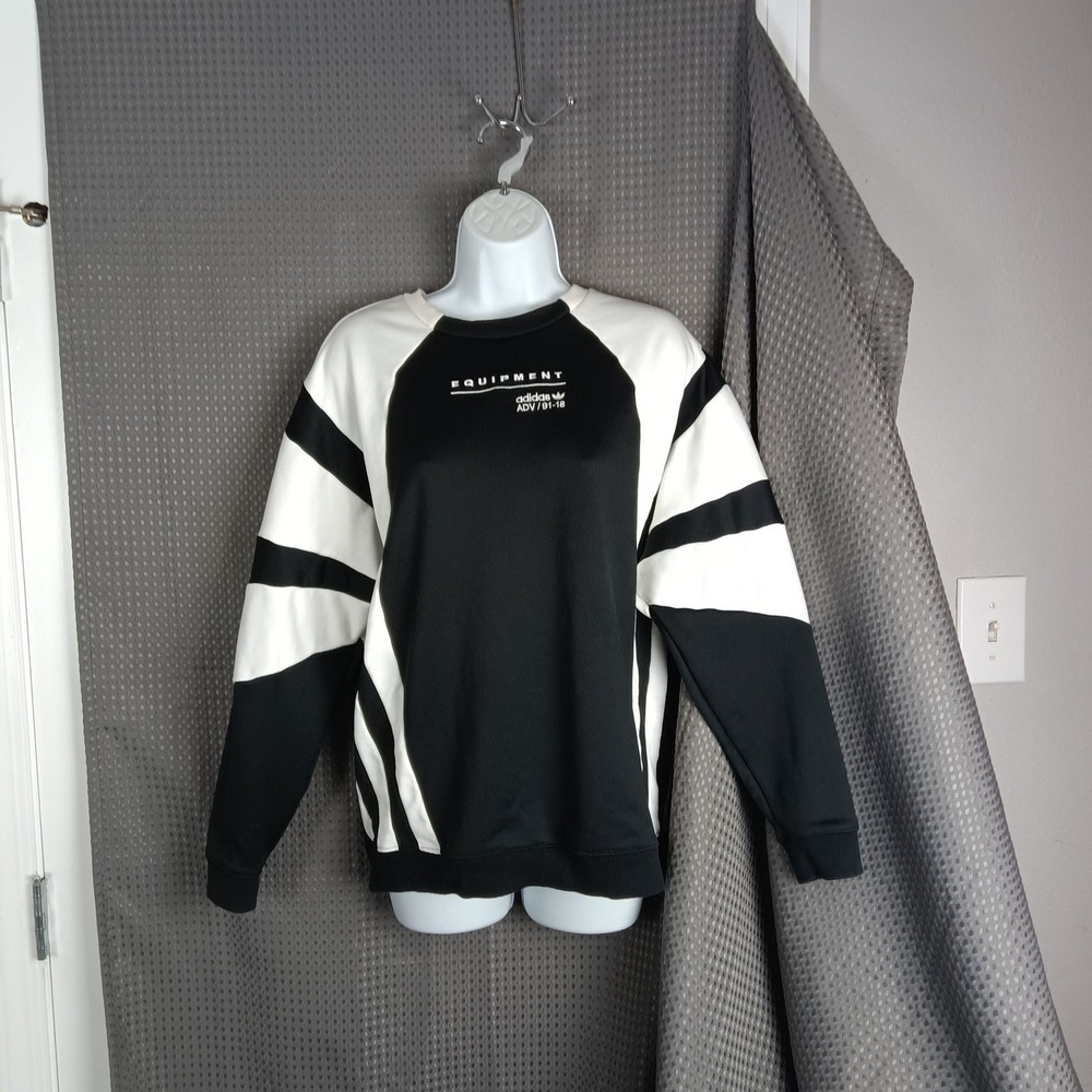 Adidas Equipment ADV/91-18 Colorblock Crew Neck Sweatshirt Women's Size S